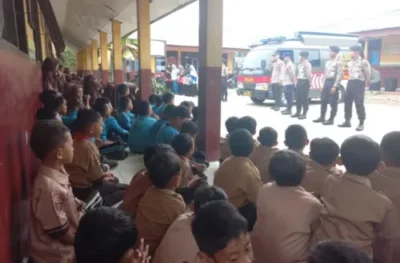 Cegah Prilaku Bullying Sejak Dini di Kalangan Pelajar, Satbinmas Polres Pesawaran Gelar Sosialisasi
