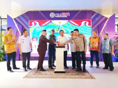 Danrem 043/Gatam Ikut Hadir dalam Peresmian Gedung Layanan serta Fasilitas Mall RSUDAM