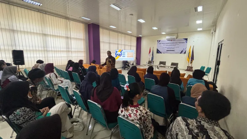 UPKT FKIP UNILA Menyelenggarakan Workshop Peer Counseling Bagi Mahasiswa